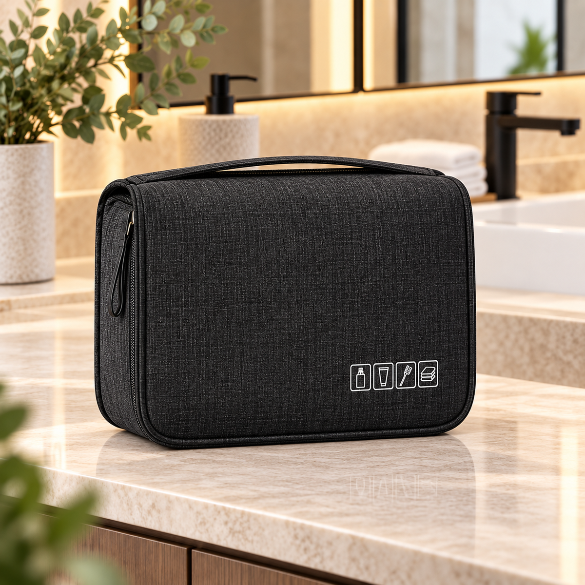 Trousse de toilette suspendue étanche